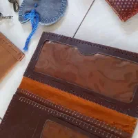کیف و جاکارتی چرم طبیعی دست دوز|کیف، کفش، کمربند|اصفهان, آزادان|دیوار