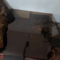 میزجلومبلی عسلی قهوه ای|مبلمان خانگی و میز عسلی|خرمآباد, |دیوار