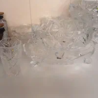 سرویس کریستال|ظروف سرو و پذیرایی|نسیم‌شهر, |دیوار