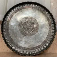 مجمعه مسی قلم زنی یزدی