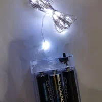 ریسه مفتولی  باتری خور|ریسه و چراغ تزئینی|قم, نیروگاه|دیوار