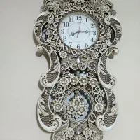 ساعت دیواری و مینی بوفه تمیز سالم|بوفه، ویترین، کنسول|شهریار, شهریار|دیوار