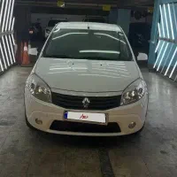 رنو ساندرو اتومات سفید مدل ۱۳۹۷|خودرو سواری و وانت|تهران, قبا|دیوار