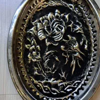 زیر برنزی قلم زنی شده