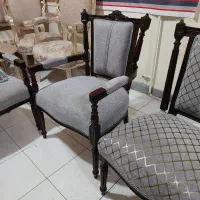 مبل سلطنتی  ۹ نفره کاجی ست  چوب راش خالص تظمینی|مبلمان خانگی و میز عسلی|تبریز, |دیوار