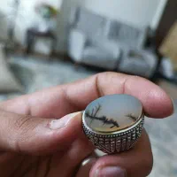 انگشتر شجر رکاب دست استاد احمد روستایی سنگین وزن