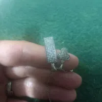 پلاک نقره معاوضه با گوشواره