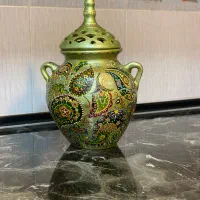 کوزه دکوری شیک، کار دست، نو.