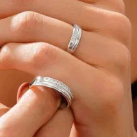 حلقه های ست نقره|جواهرات|اهواز, کیانپارس |دیوار