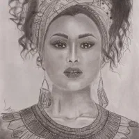 نقاشی سیاه قلم