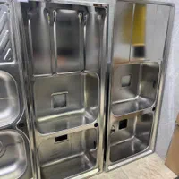 سینک استیل توکار فانتزی|مصالح و تجهیزات ساختمان|اصفهان, سرچشمه|دیوار