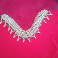 مهره دوزی انواع لباس محلی و عبا و مانتو و شال|لباس|خورموج, |دیوار