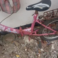 دوچرخه دخترونه سایز۱۶ تاشو