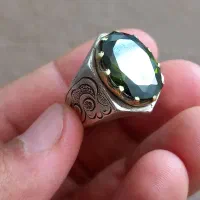 انگشتر های نقره جواهری و شجر منظره