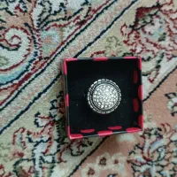 انگشتر نگین دار استیل