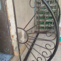 تختخواب دونفره فرفوژه فلزی