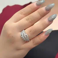 انگشتر و دستبند ست نقره جواهری نقره رضازاده کد۹۳۰۴|بدلیجات|تبریز, |دیوار