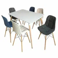 میز و صندلی ناهارخوری کد m540 ست اقتصادی میز ۱۶۰