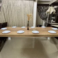 میزنهارخوری ۱۰ نفره بهارنارنج|میز و صندلی غذاخوری|بابل, |دیوار