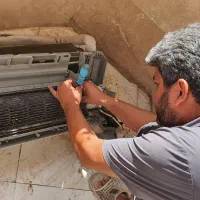 نصاب و تعمیرکار کولر اسپیلت