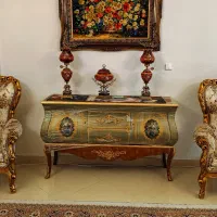 مبلمان ، ویترین ، آینه کنسول، تختخواب دونفره|تخت و سرویس خواب|تهران, بوستان چیتگر|دیوار
