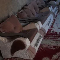 مبل ۷ نفره سالم قیمت یک میلیون ۵۰۰ هزار مقطوع|مبلمان خانگی و میز عسلی|کاشان, صفی آباد|دیوار