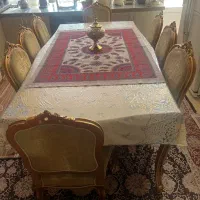 میز نهار خوری ۸ نفره تمیزو سالم|میز و صندلی غذاخوری|ورامین, ورامین|دیوار