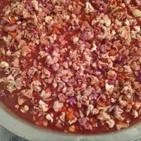 ترشی خونگی سالاد فصل