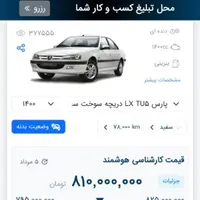 پژو پارس LX TU۵، مدل ۱۴۰۰