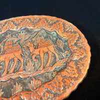 دیوار کوب مسی|کلکسیون اشیاء عتیقه|تهران, صادقیه|دیوار