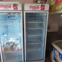 یخچال و قفسه و میز