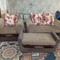مبل ۷ نفره|مبلمان خانگی و میز عسلی|دوگنبدان, |دیوار