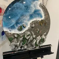 ورکشاپ آموزش تابلو دکوراتیو رزین