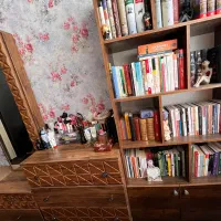 فروش کتابخانه - دراور- آیینه قدی -