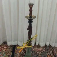 قلیون  چوب گردو رخ دار