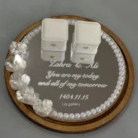 استند حلقه و اثر انگشت|صنایع دستی و سایر لوازم تزئینی|تهران, شهرک هما|دیوار