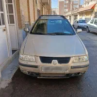 سمند x7 بژ|خودرو سواری و وانت|قم, باجک سه|دیوار
