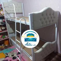 تخت خواب دو طبقه حاجی پور(تختخواب۲دوطبقه)تشک لورین|تخت و سرویس خواب|مشهد, حسین‌آباد|دیوار