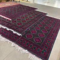 فرش دستباف تمام کرک جفت هرتخته ۹۵ تومن|فرش|مشکیندشت, |دیوار