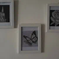 طراحی سیاهقلم|تابلو، نقاشی، عکس|ماهدشت, |دیوار