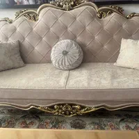 مبل سلطنتی نه نفره همراه باسه عددعسلی