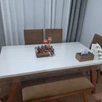 میز.گلدان.نهار خوری|میز و صندلی غذاخوری|کنارک, |دیوار