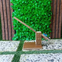 جرثقیل پروژه مدرسه-آماده استفاده