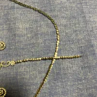 سرویس طلا سفید حدودا ۳۳گرم در|جواهرات|اصفهان, پروین|دیوار