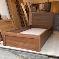 تخت یکنفره ابعاد ۹۰ در ۲۰۰|تخت و سرویس خواب|تنکابن, |دیوار