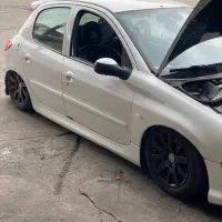 ۲۰۶تیپ ۶ بالوازم قیمت مناسب|خودرو سواری و وانت|قائمشهر, |دیوار