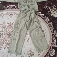 کت و شلوار کتان سایز 100