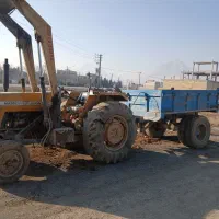 تراکتور بیلی با تریلی