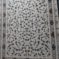 فرش رنگ روشن طلاکوب