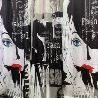 پرده رخ آرایشگاهی